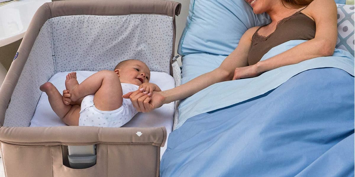 Berço Bebê Lateral Cama Moises Mini Portátil Com Mosqueteiro em
