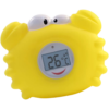 Termômetro Digital para Banho Caranguejo, Amarelo - Incoterm