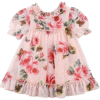 Vestido Infantil Festa Floral Chiffon — BabyQuality